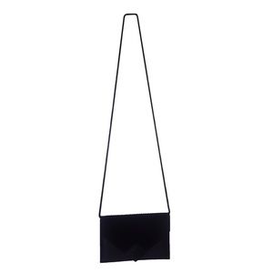 Merle Norman black clutch purse